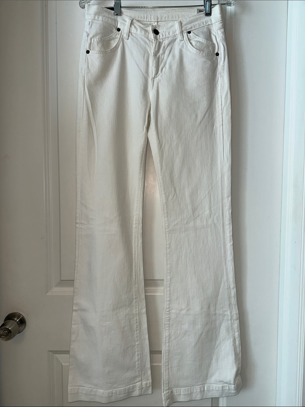 Citizens of Humanity White Flare Jeans